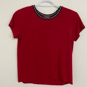 Red tee shirt